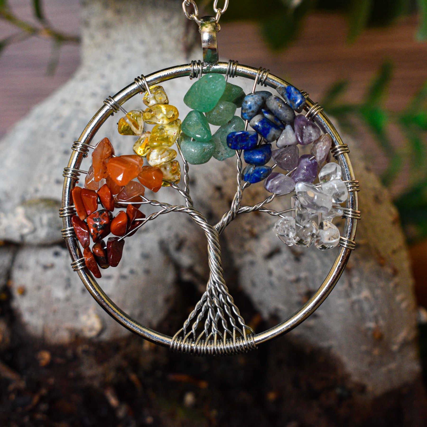 Collana Albero della Vita 7 Chakra – IO SONO L'ASSOLUTO